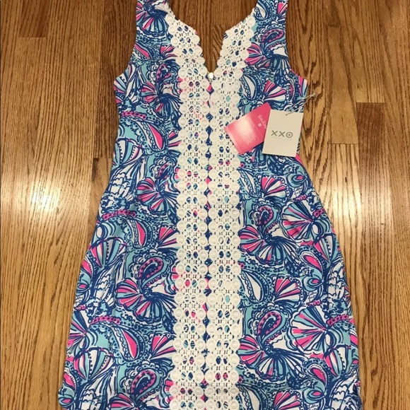 LILLY PULITZER Target XXO My Fans Dress NWT - Picture 3 of 7